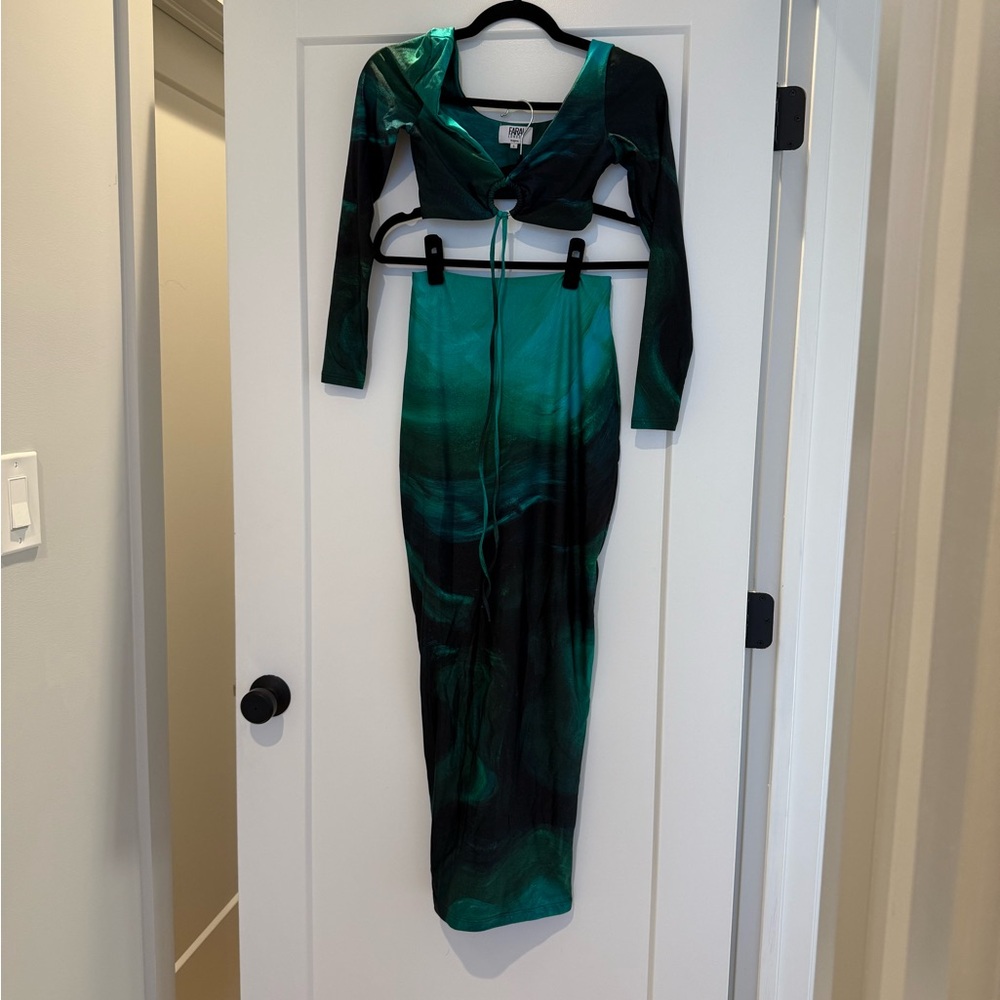 Farai London Emerald Swirl Set – Size Small (Revolve Exclusive)